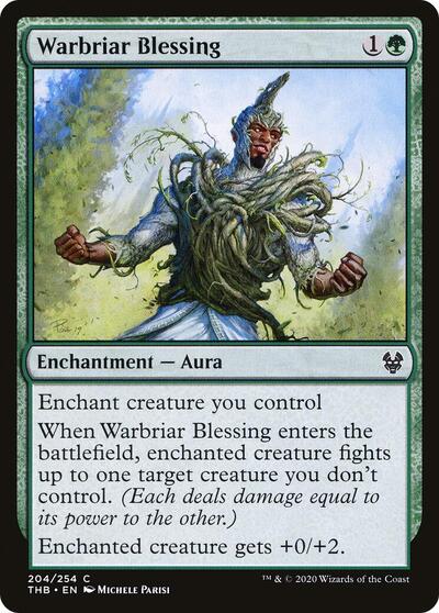 Warbriar Blessing Theros Beyond Death (THB) - (#204) Near Mint