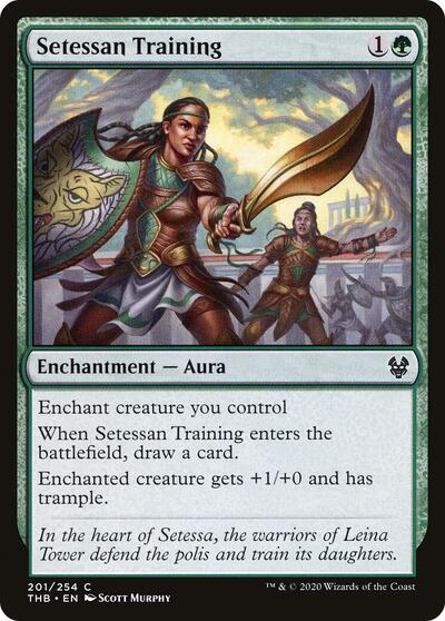 Setessan Training Theros Beyond Death (THB) - (#201) Near Mint