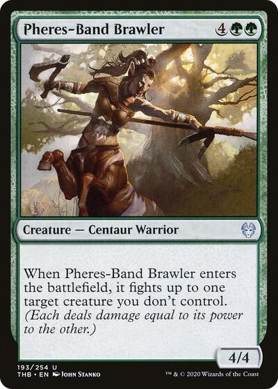 Pheres-Band Brawler Theros Beyond Death (THB) - (#193) Near Mint