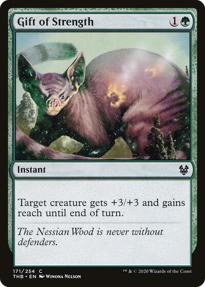 Gift of Strength Theros Beyond Death (THB) - (#171) Near Mint