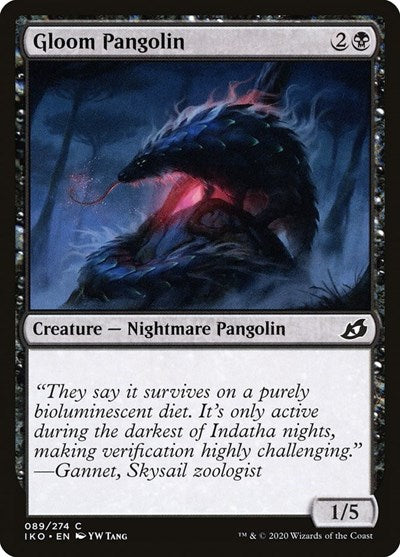 Gloom Pangolin Ikoria: Lair of Behemoths (IKO) - (#89) Near Mint