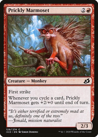 Prickly Marmoset Ikoria: Lair of Behemoths (IKO) - (#129) Near Mint