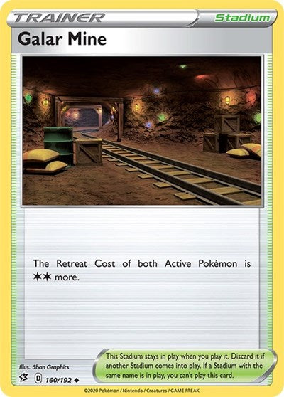 Galar Mine SWSH02: Rebel Clash (SWSH02) - (#160/192) Near Mint