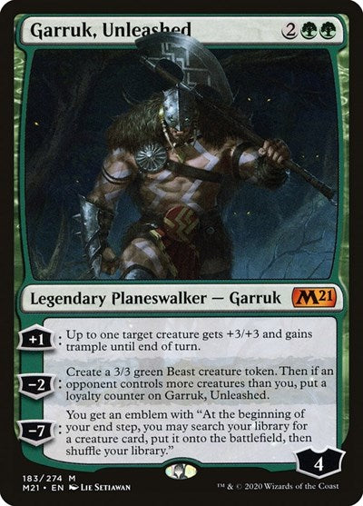 Garruk Unleashed Core Set 2021 (M21) - (#183) Near Mint