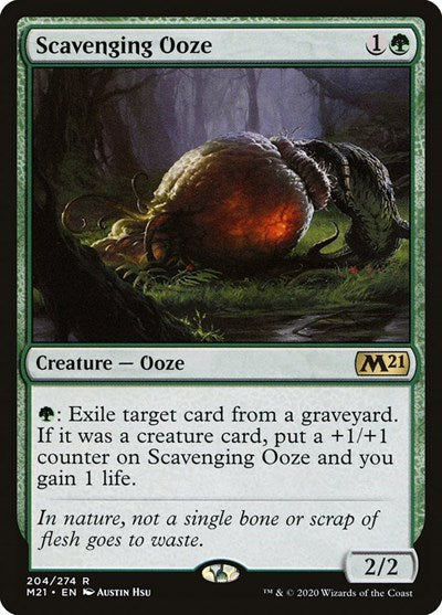 Scavenging Ooze Core Set 2021 (M21) - (#204) Near Mint
