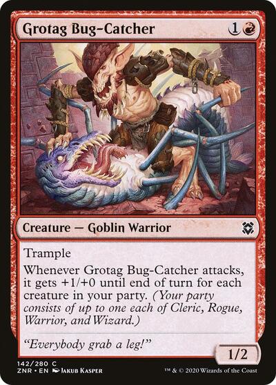 Grotag Bug Catcher Zendikar Rising (ZNR) - (#142) Near Mint