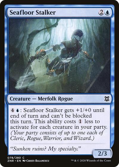 Seafloor Stalker Zendikar Rising (ZNR) - (#78) Near Mint