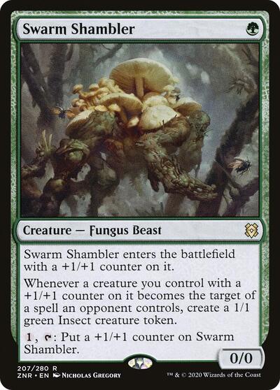 Swarm Shambler Zendikar Rising (ZNR) - (#207) Near Mint