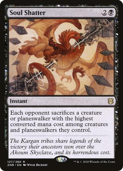 Soul Shatter Zendikar Rising (ZNR) - (#127) Near Mint