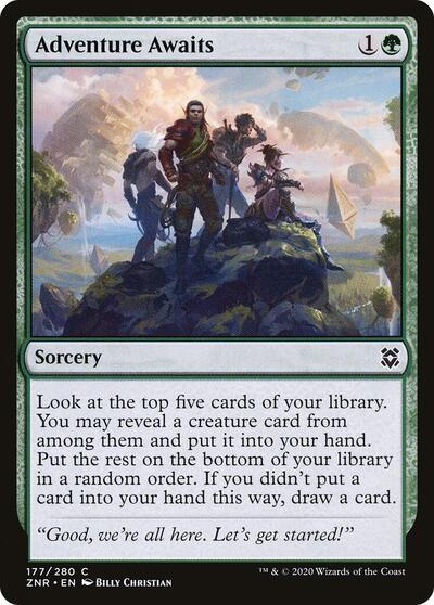 Adventure Awaits Zendikar Rising (ZNR) - (#177) Near Mint