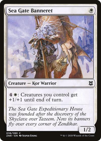 Sea Gate Banneret Zendikar Rising (ZNR) - (#36) Near Mint