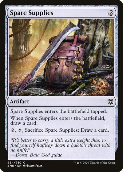 Spare Supplies Zendikar Rising (ZNR) - (#254) Near Mint