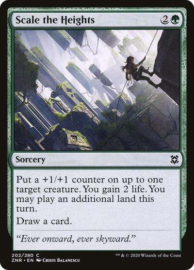 Scale the Heights Zendikar Rising (ZNR) - (#202) Near Mint