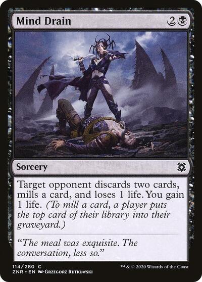 Mind Drain Zendikar Rising (ZNR) - (#114) Near Mint