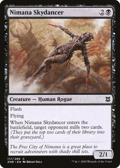 Nimana Skydancer Zendikar Rising (ZNR) - (#117) Near Mint