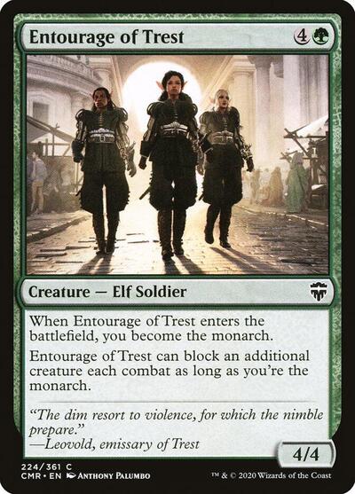 Entourage of Trest Commander Legends (CMR) - (#224) Near Mint