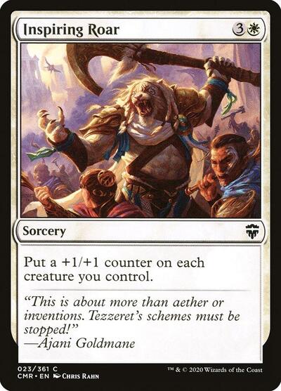 Inspiring Roar Commander Legends (CMR) - (#23) Near Mint