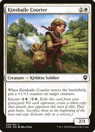 Kinsbaile Courier Commander Legends (CMR) - (#29) Near Mint