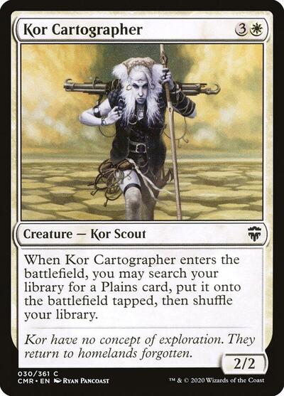 Kor Cartographer 30 Commander Legends (CMR) - (#30) Near Mint