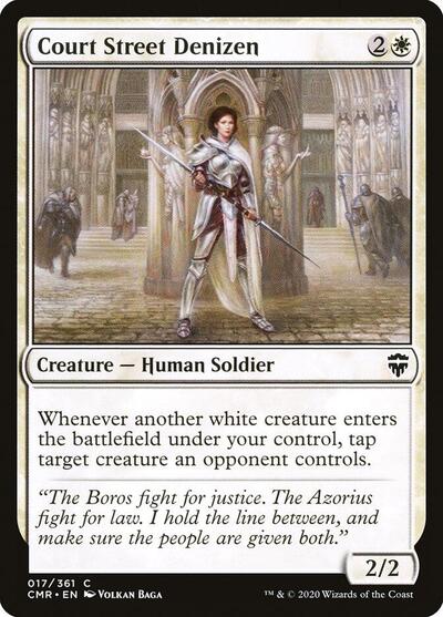 Court Street Denizen Commander Legends (CMR) - (#17) Near Mint