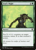 Souls Might Commander Legends (CMR) - (#257) Near Mint