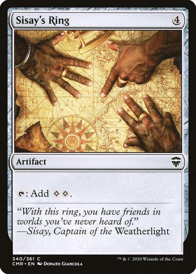 Sisays Ring Commander Legends (CMR) - (#340) Near Mint