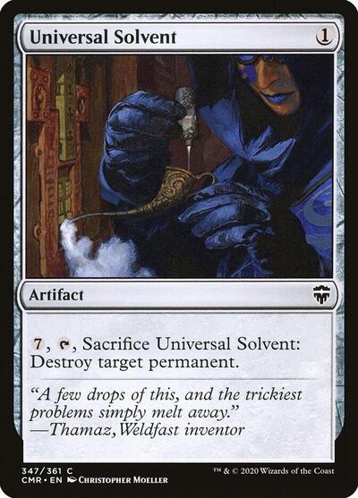 Universal Solvent Commander Legends (CMR) - (#347) Near Mint