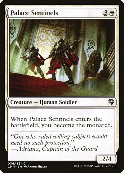 Palace Sentinels Commander Legends (CMR) - (#36) Near Mint