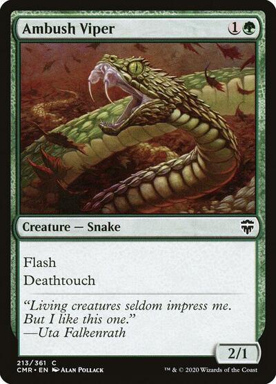 Ambush Viper Commander Legends (CMR) - (#213) Near Mint