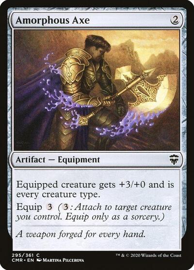 Amorphous Axe Commander Legends (CMR) - (#295) Near Mint