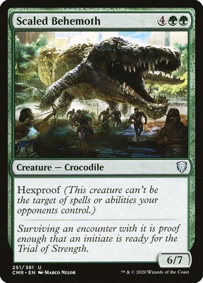 Scaled Behemoth Commander Legends (CMR) - (#251) Near Mint