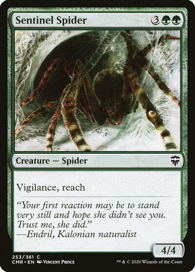 Sentinel Spider Commander Legends (CMR) - (#253) Near Mint