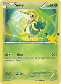 2021 Pokemon: McDonald's 25th Anniversary Promos (M21) - Snivy - 5/25 (#005/025, Promo)