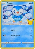 2021 Pokemon: McDonald's 25th Anniversary Promos (M21) - Piplup - 20/25 (#020/025, Promo)