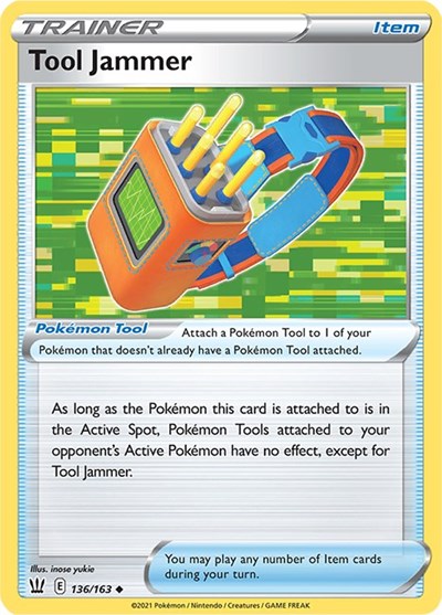 Tool Jammer SWSH05: Battle Styles (SWSH05) - (#136/163) Near Mint