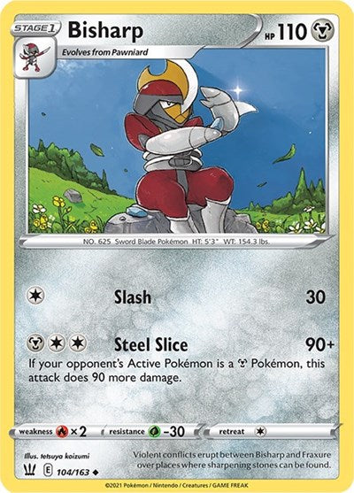 Bisharp SWSH05: Battle Styles (SWSH05) - (#104/163) Near Mint