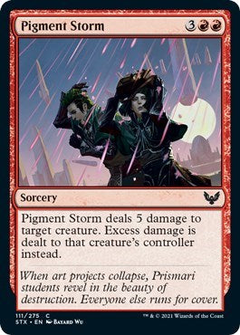 Pigment Storm Strixhaven: School of Mages (STX) - (#111) Near Mint