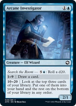 Arcane Investigator Adventures in the Forgotten Realms (AFR) - (#46) Near Mint