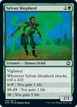 Sylvan Shepherd Adventures in the Forgotten Realms (AFR) - (#206) Near Mint
