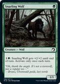 Snarling Wolf Innistrad: Midnight Hunt (MID) - (#199) Near Mint