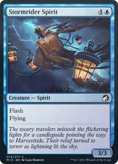 Stormrider Spirit Innistrad: Midnight Hunt (MID) - (#79) Near Mint