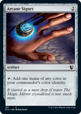 Arcane Signet Commander: Innistrad: Midnight Hunt (MIC) - (#157) Near Mint