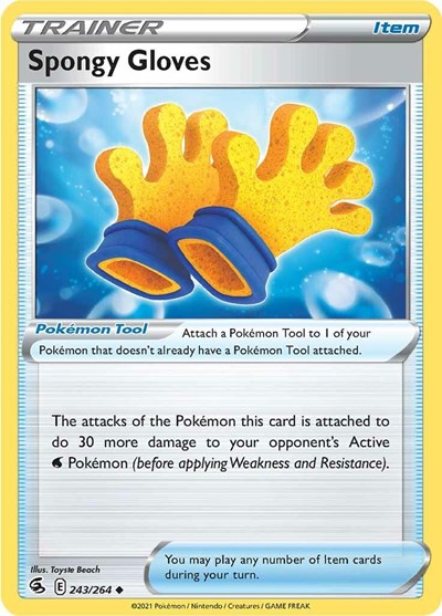 Spongy Gloves SWSH08: Fusion Strike (SWSH08) - (#243/264) Near Mint
