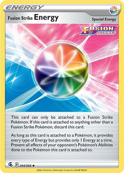 Fusion Strike Energy SWSH08: Fusion Strike (SWSH08) - (#244/264) Near Mint