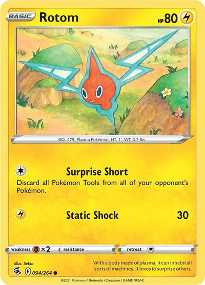Rotom SWSH08: Fusion Strike (SWSH08) - (#094/264) Near Mint