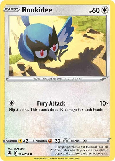 Rookidee SWSH08: Fusion Strike (SWSH08) - (#219/264) Near Mint