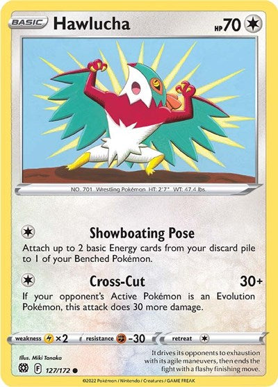 Hawlucha SWSH09: Brilliant Stars (SWSH09) - (#127/172) Near Mint