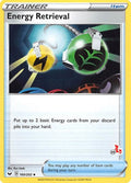 Energy Retrieval - 160/202 (#25 Cinderace Stamped) Battle Academy 2022 (BA22) - (#160/202) Near Mint