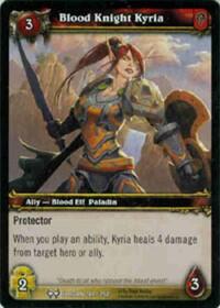 Blood Knight Kyria The Hunt for Illidan () - () Near Mint