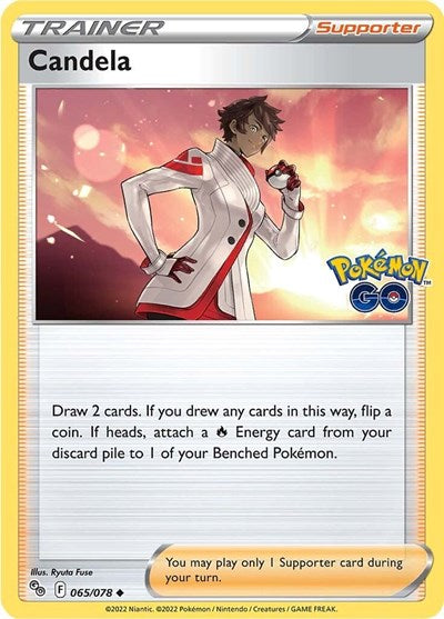 Candela Pokemon GO (PGO) - (#065/078) Near Mint
